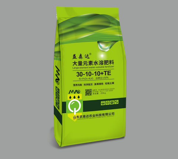 大量元素水溶肥料30-10-10+TE